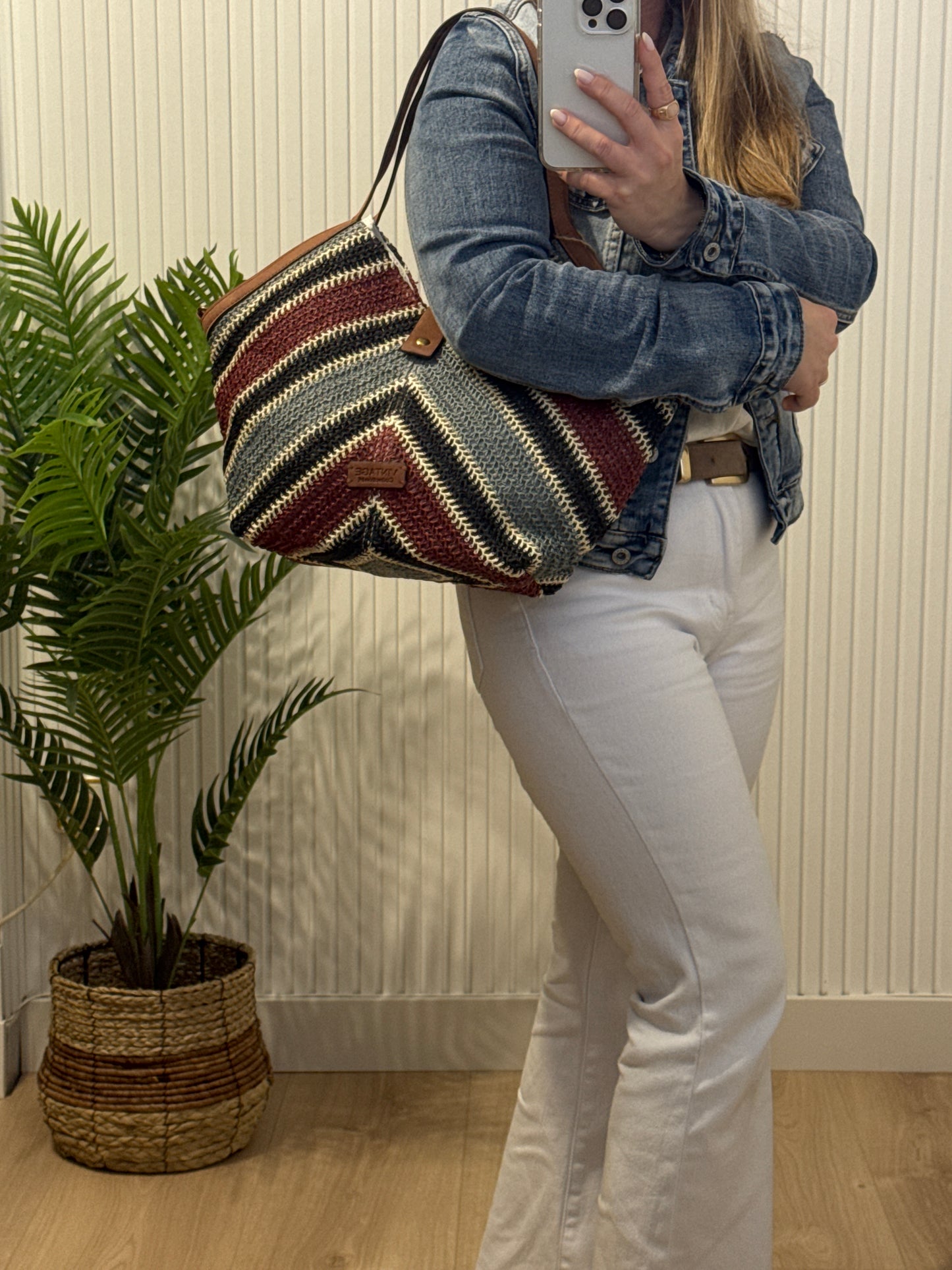Tote Chevron Multicolor