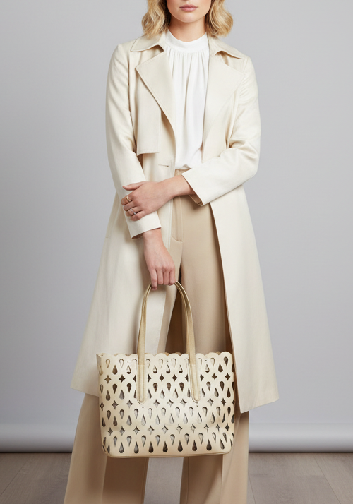 Bolso Tote Calado