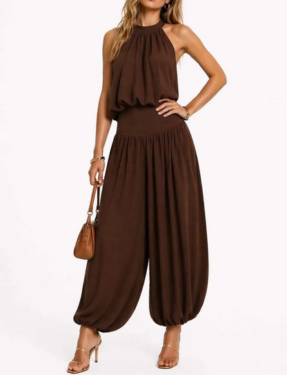 Conjunto Halter Palazzo Luxe