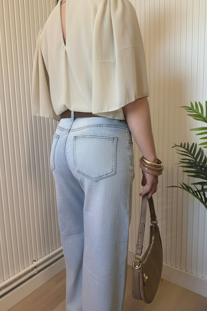 Vaquero Palazzo Glitter