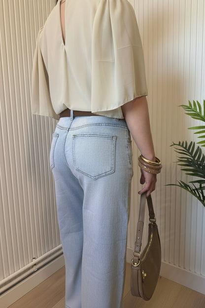 Vaquero Palazzo Glitter