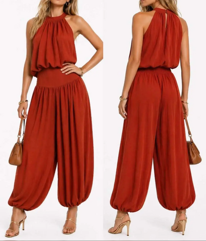 Conjunto Halter Palazzo Luxe