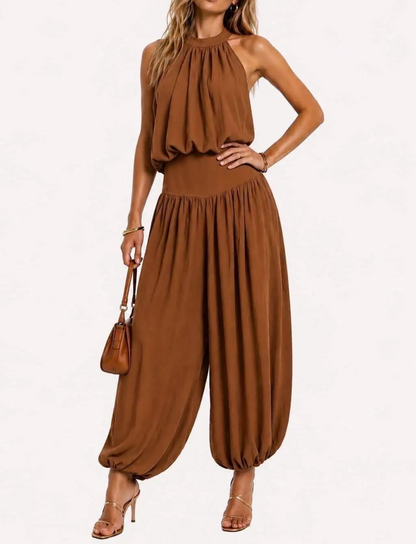 Conjunto Halter Palazzo Luxe