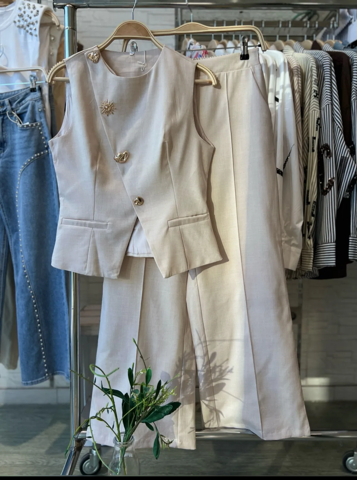 Conjunto Chaleco Joya