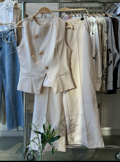 Conjunto Chaleco Joya