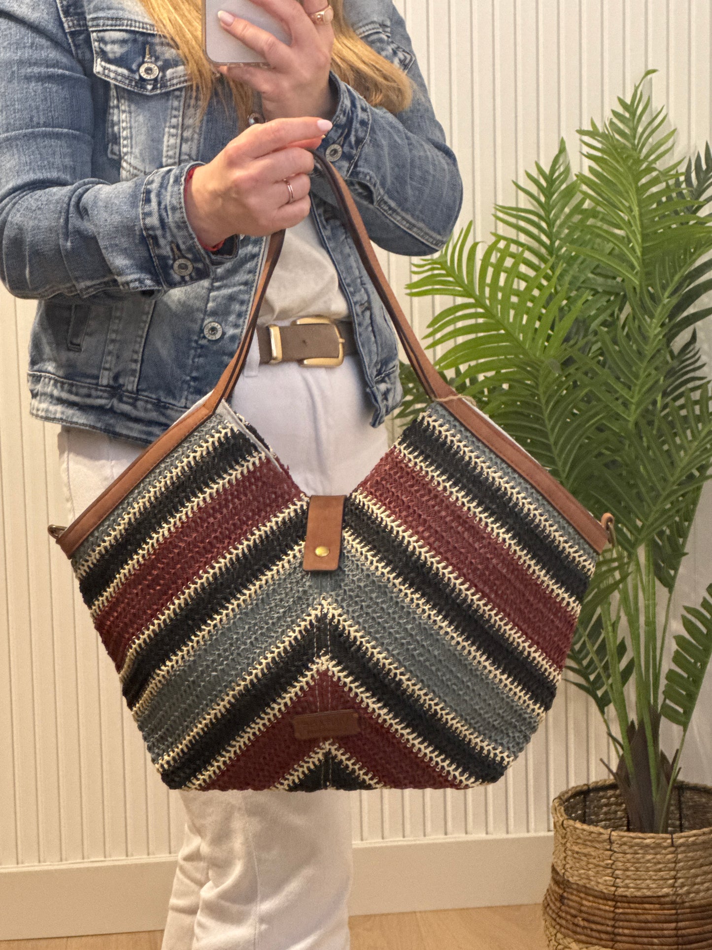 Tote Chevron Multicolor