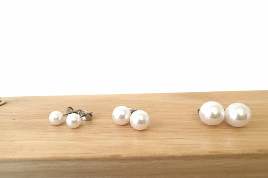 Pendientes Tuerca Cubic Zirconia