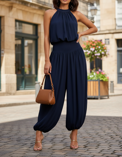 Conjunto Halter Palazzo Luxe
