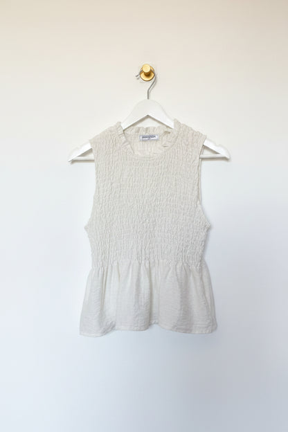 Top Fruncido Peplum