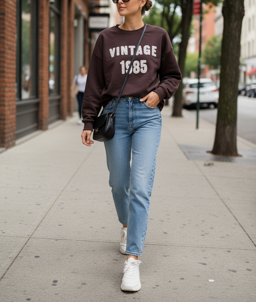 Sudadera Vintage 1985