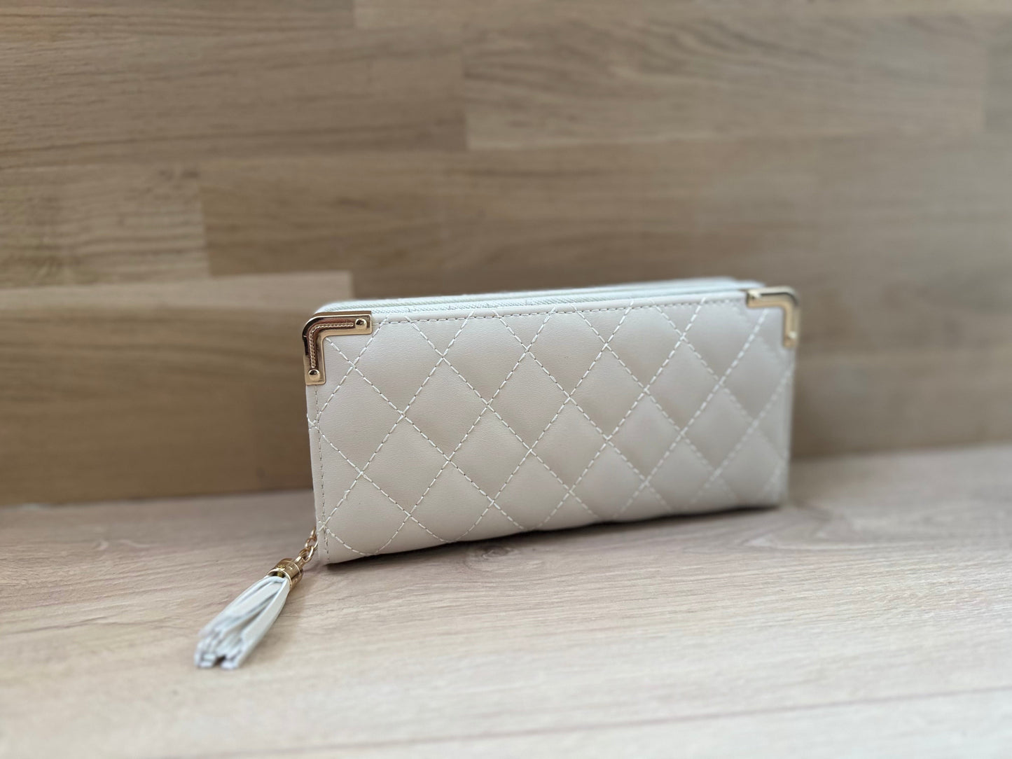 Cartera Larga Matelassé