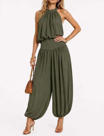 Conjunto Halter Palazzo Luxe
